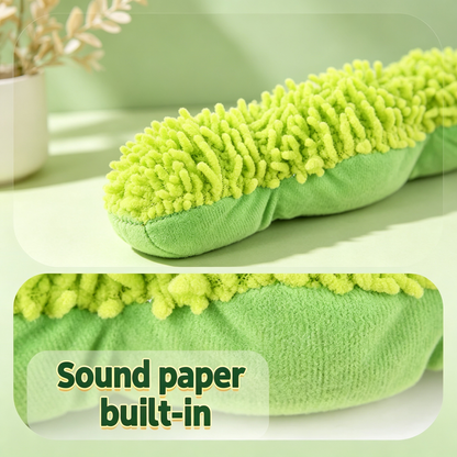 Caterpillar Plush Catnip Crinkle Cat Toy