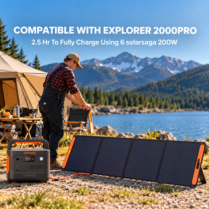 200W Portable Foldable Solar Panel with Stand