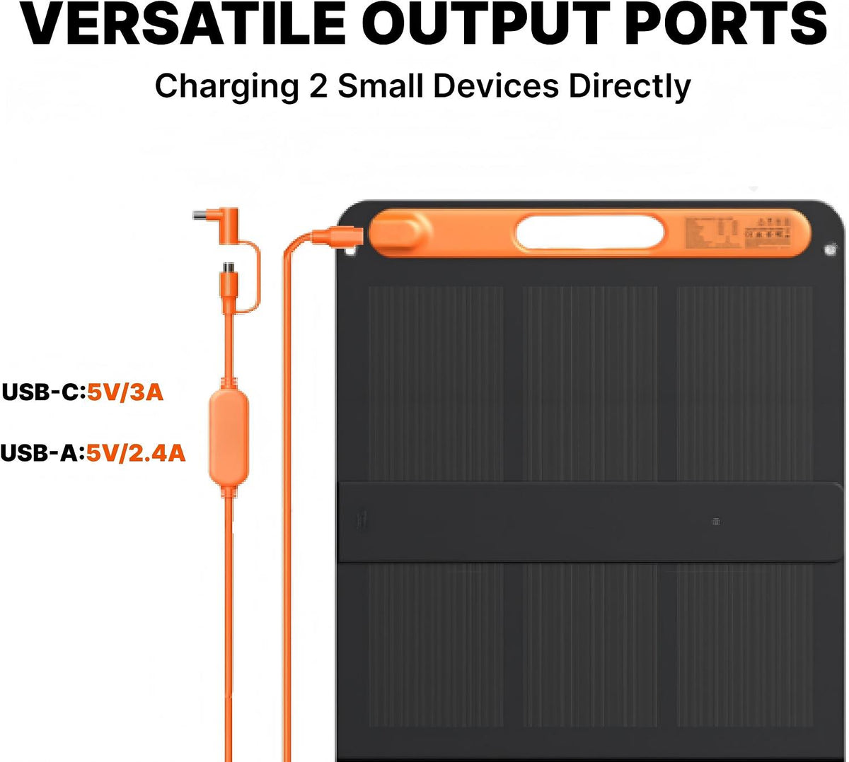 200W Portable Foldable Solar Panel with Stand