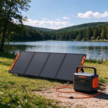 Foldable Portable Solar Panel for Power Station